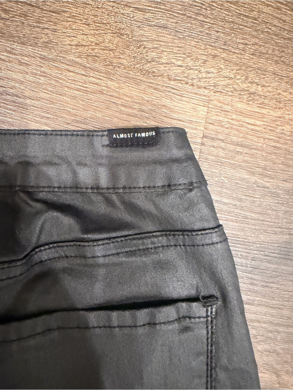 Almost Famous Black Coated Men's Chinos